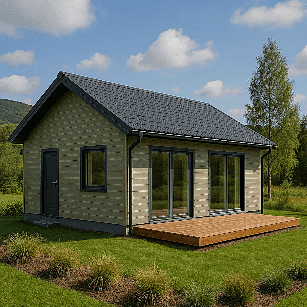 Строительство быстровозводимых домов под ключ в Алматы